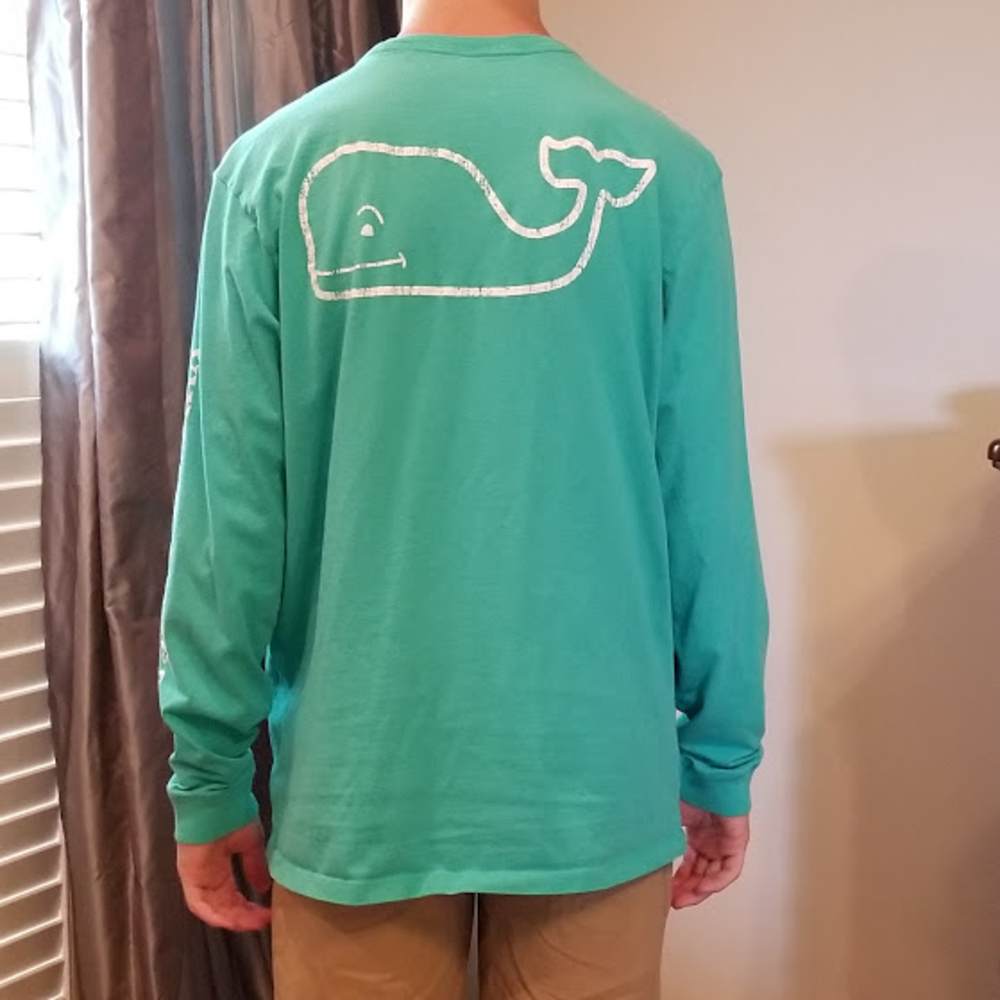 Vineyard Vines Mens Medium Long Sleeve Tee