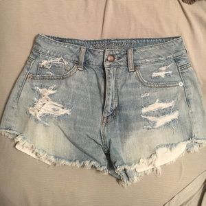 Jean shorts from american eagle