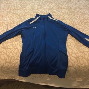 Women's Blue Nike Athletic Jacket