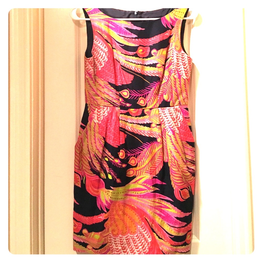 Nanette Lepore Feather Dress Size 0