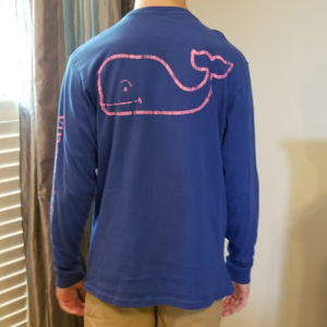 Vineyard Vines Mens Small long sleeve tee royal
