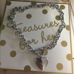 Lia Sophia heart necklace
