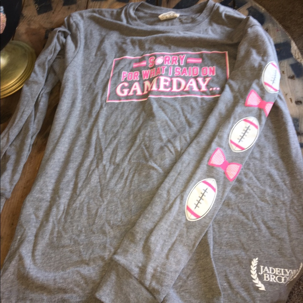 "Sorry for what I said on game day" football shirt