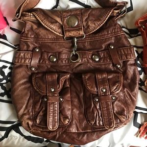 Brown Cross-body Bag