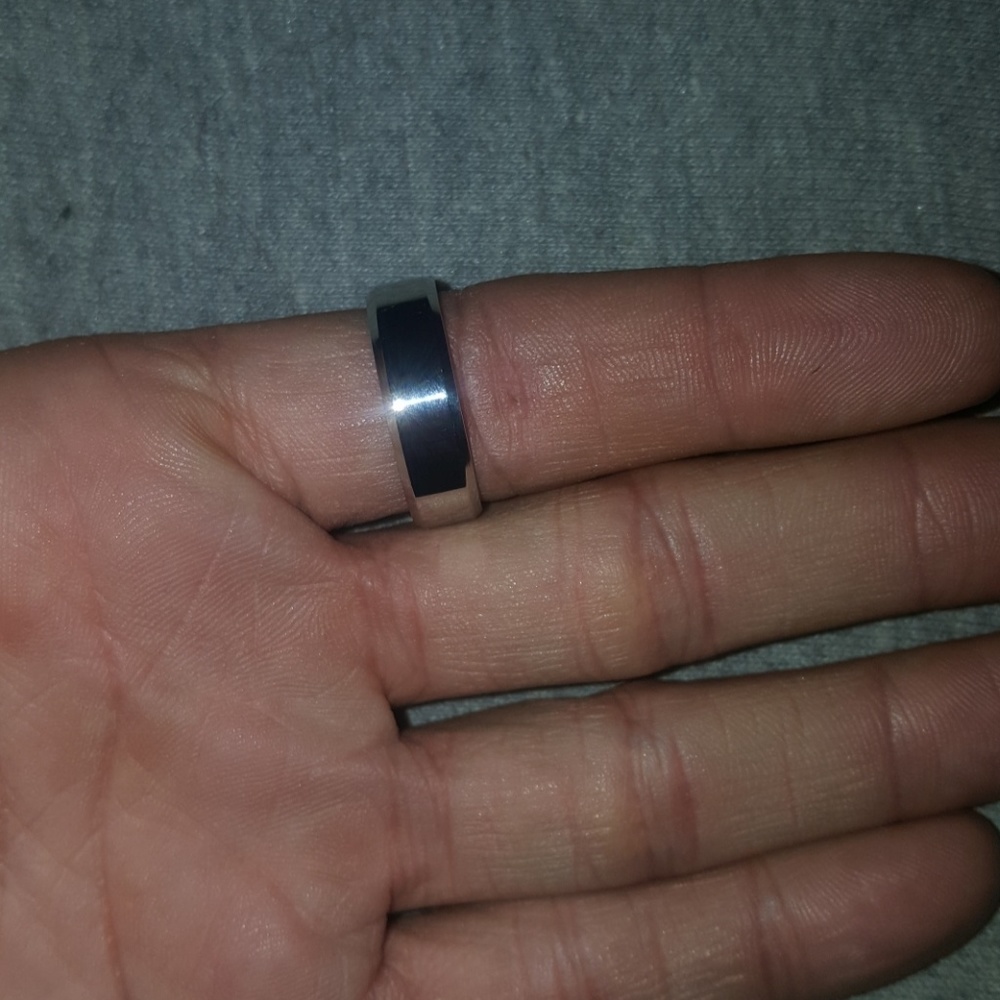 NEW- Unisex Stainless Steel Wedding Band