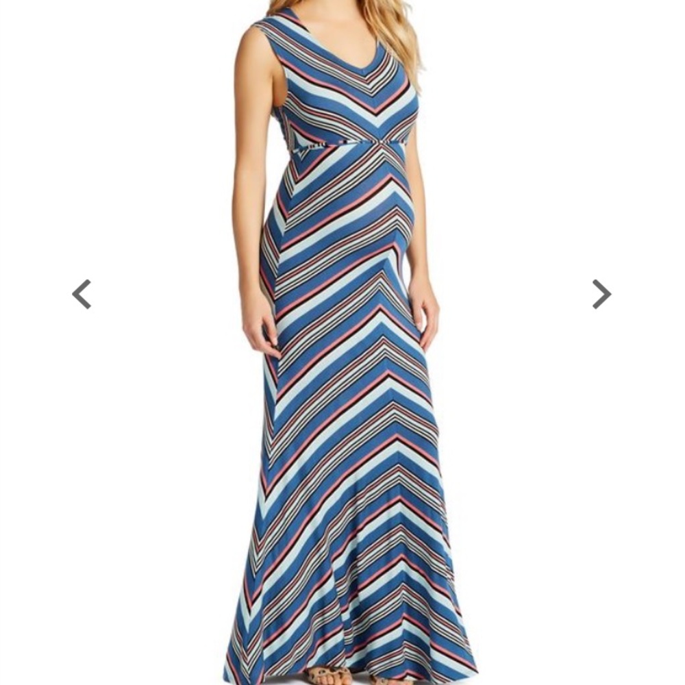 Jessica Simpson Maternity Maxi Dress