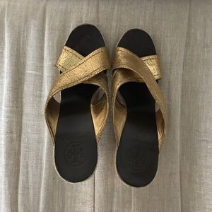 Gently Used Tory Burch Wedges
