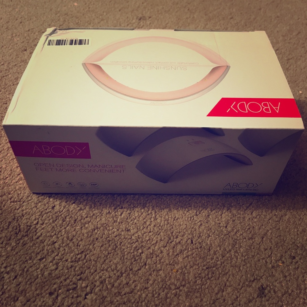 UVLED nail lamp in green