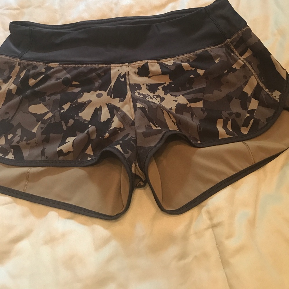 Lululemon speed shorts
