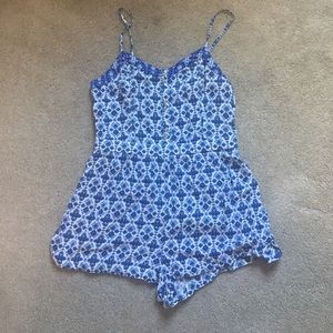 American Eagle  patterned romper