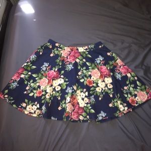 Floral skirt