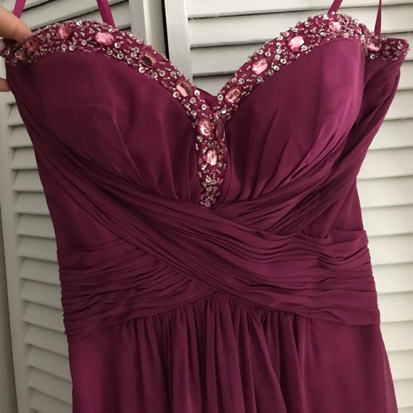 Fucsia Formal Dress