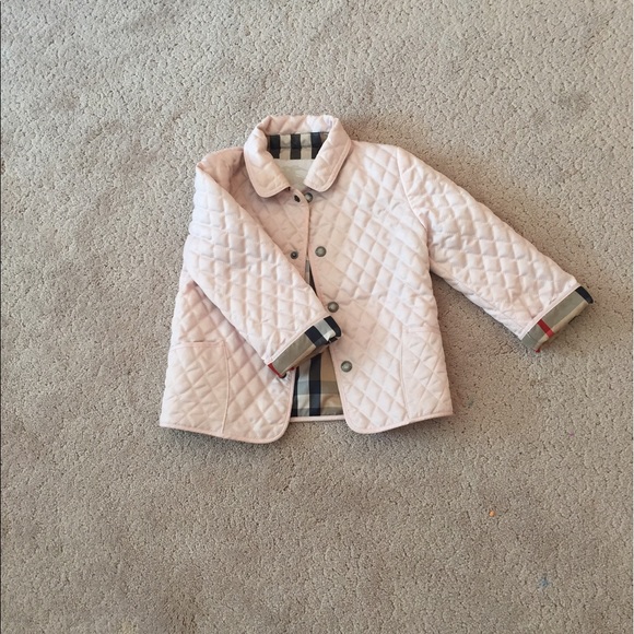 burberry childrens quilted jacket