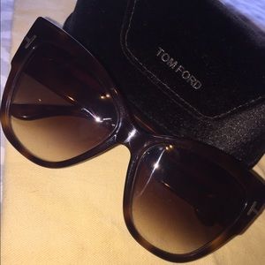 Tom Ford (Brown Leopard) Sunglasses