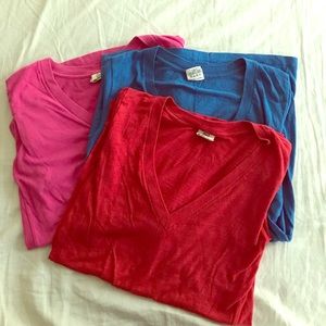 Set of 3 Victoria's Secret PINK tshirts