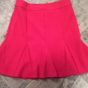 Banana Republic hot pink tulip skirt, size 4