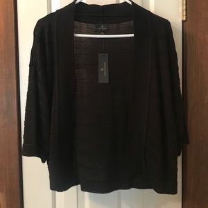 Worthington black cardigan