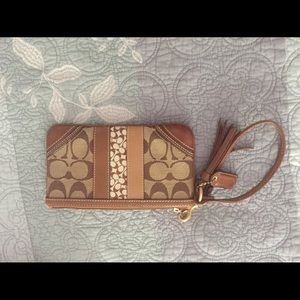 Coach wristlet