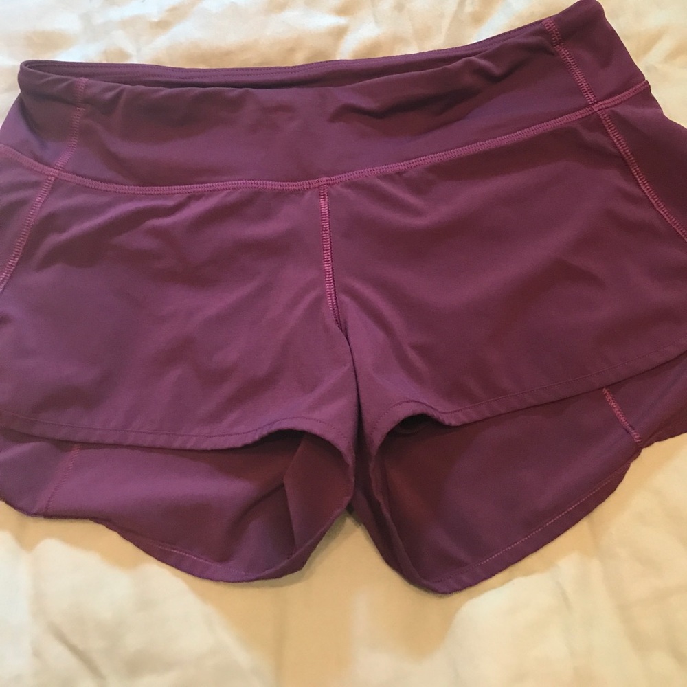 Lululemon speed shorts