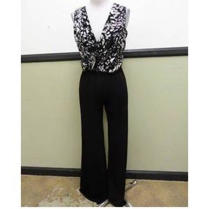 Sexy low plunge jumpsuit