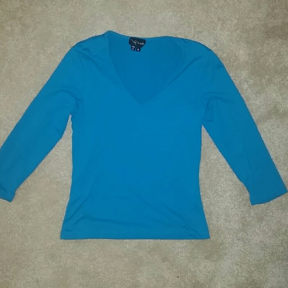 Soft blue blouse