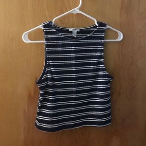 Stripe crop top