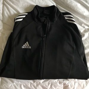 Adidas zip up jacket hoodie