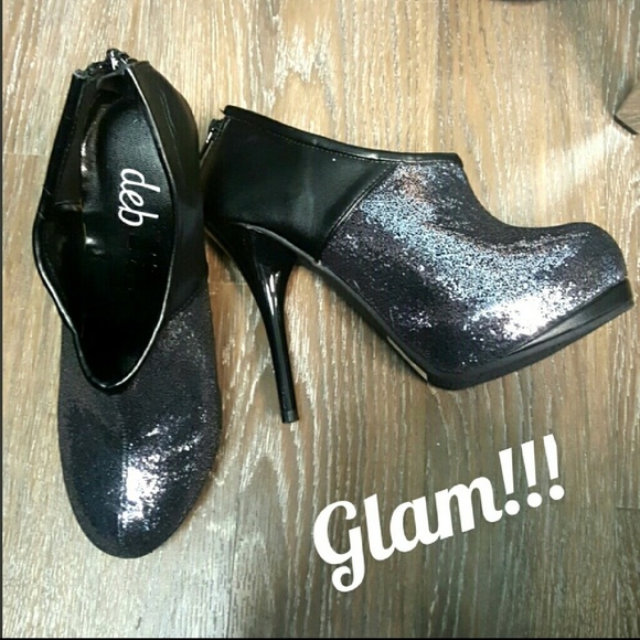 Deb Shoes - Nwt glam deb bootie heels
