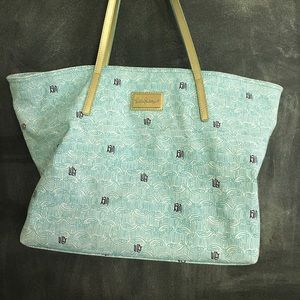 Lilly Pulitzer Leather Tote