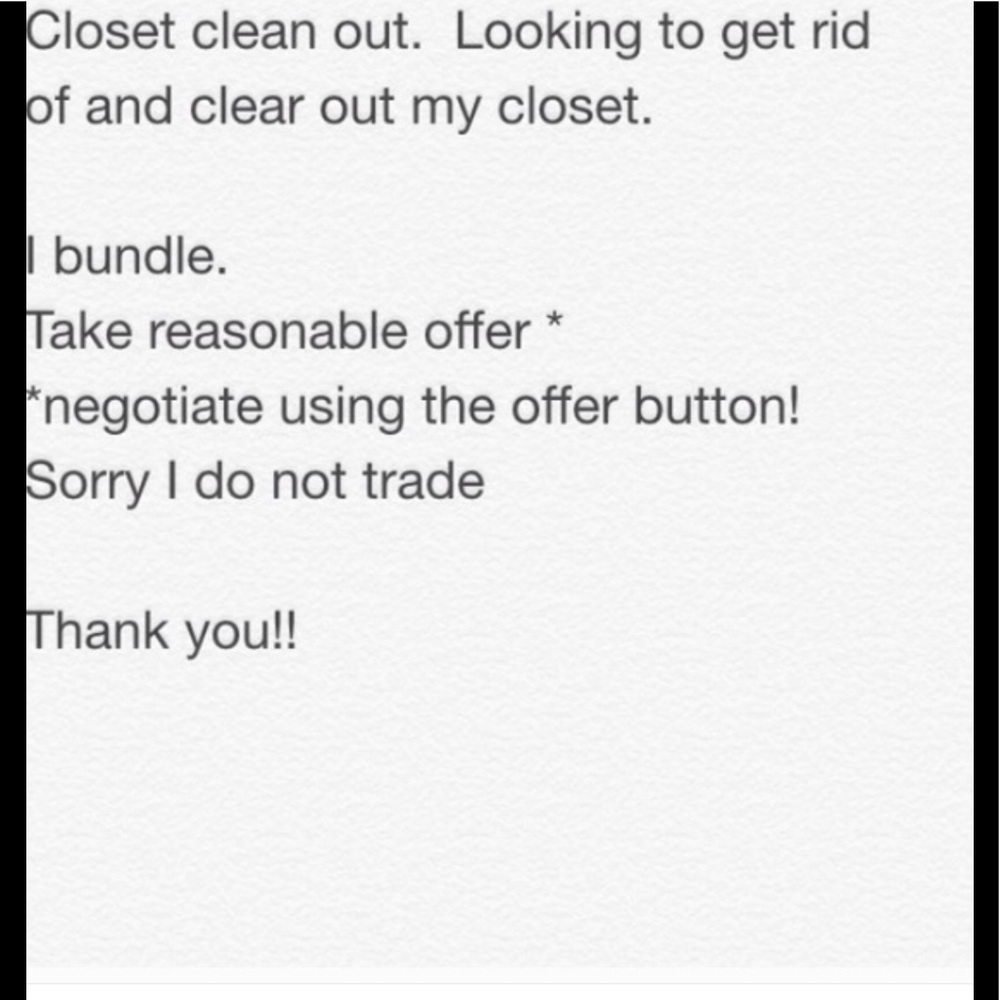 EVERYTHING MUST GO