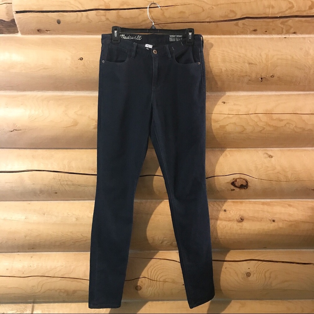 🌲Madewell Dark Skinny Skinny High Riser🌲