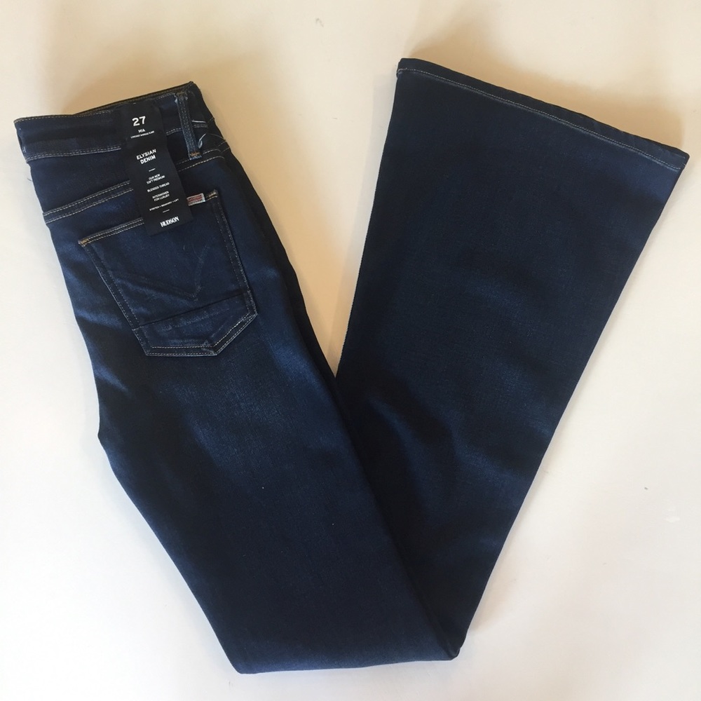 HUDSON Mia 5 pocket mid rise flare