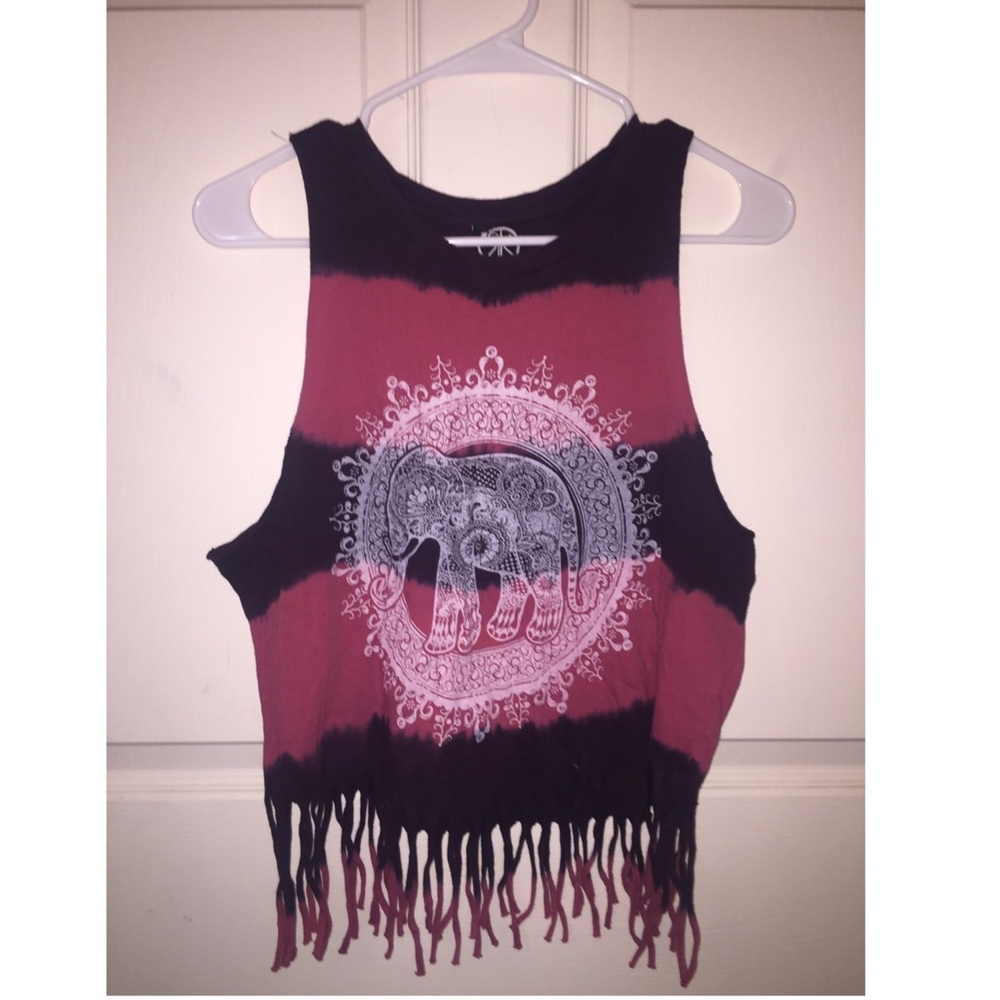 Recycled Karma Fringe Tank Top