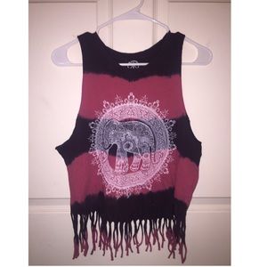 Recycled Karma Fringe Tank Top