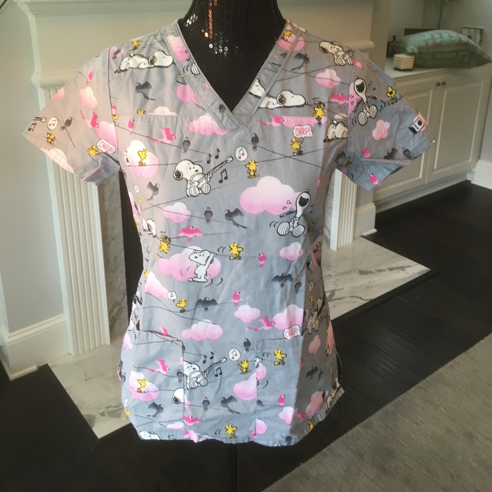 Peanuts Scrub Top!