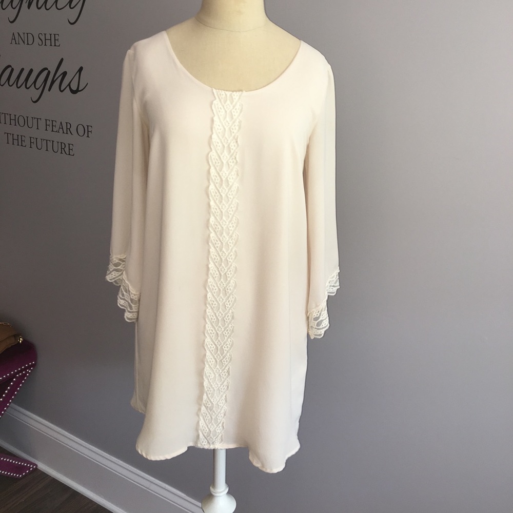 Cream dress