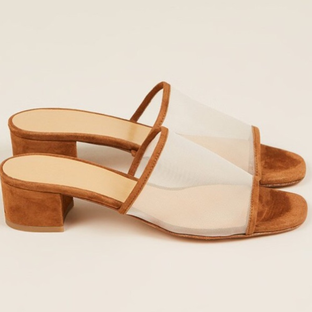maryam nassir zadeh whiskey mesh sofia slide - Picture 3 of 7