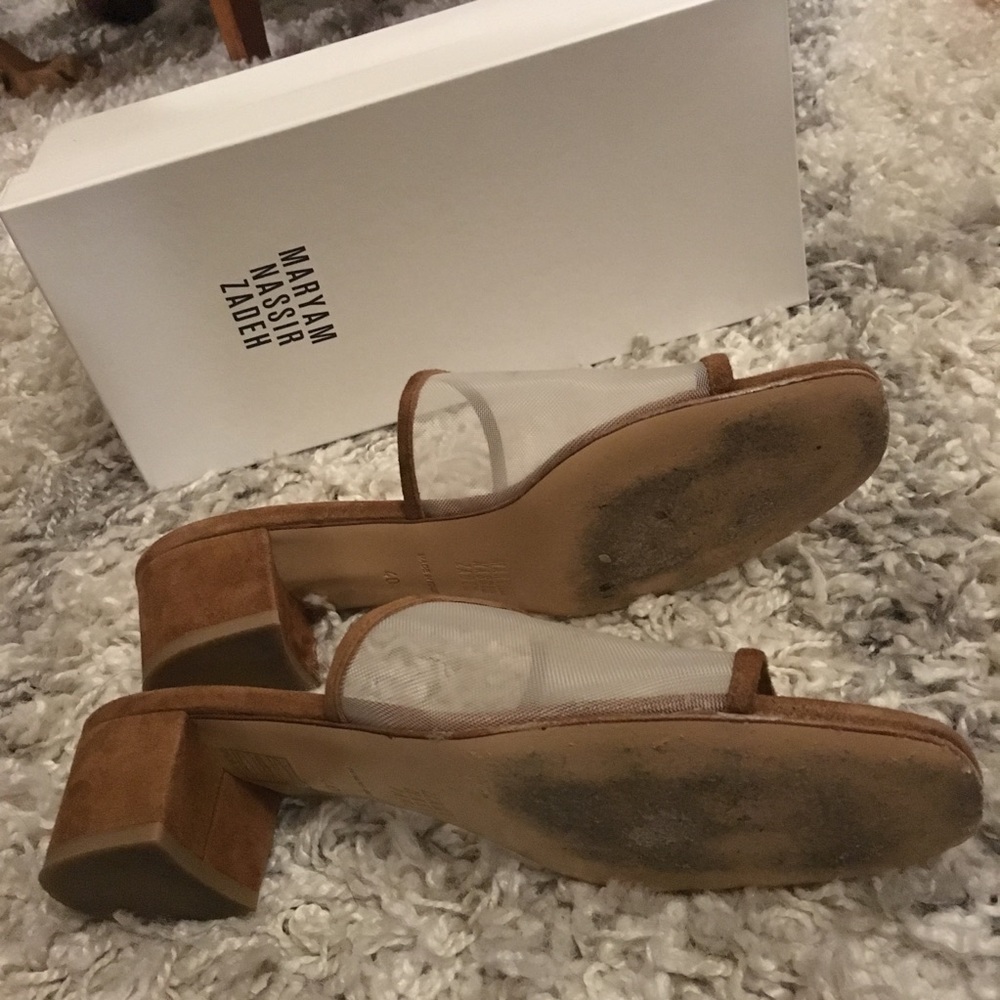 maryam nassir zadeh whiskey mesh sofia slide - Picture 6 of 7