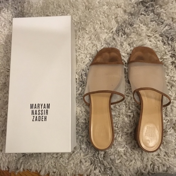 maryam nassir zadeh whiskey mesh sofia slide - Picture 4 of 7