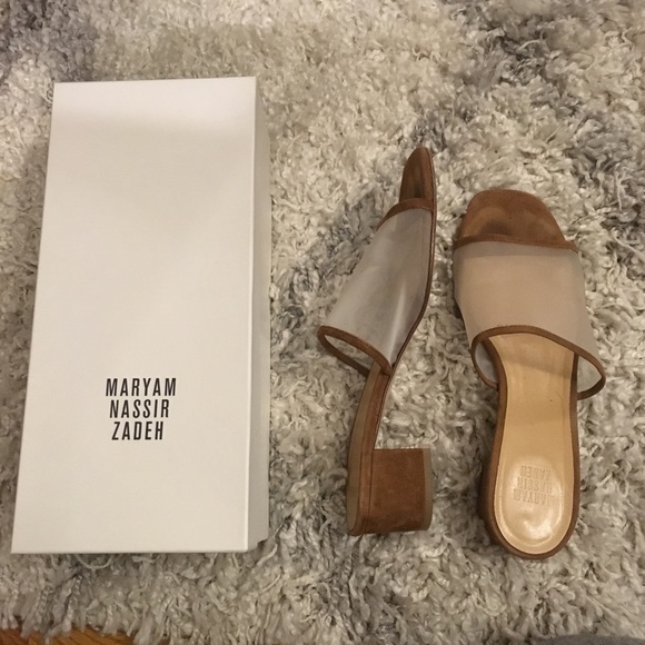 maryam nassir zadeh whiskey mesh sofia slide - Picture 5 of 7