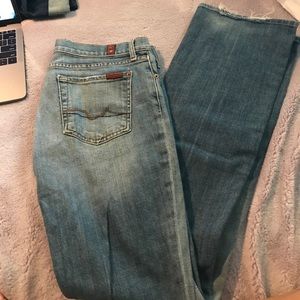7 for all mankind bootcut jeans size 29