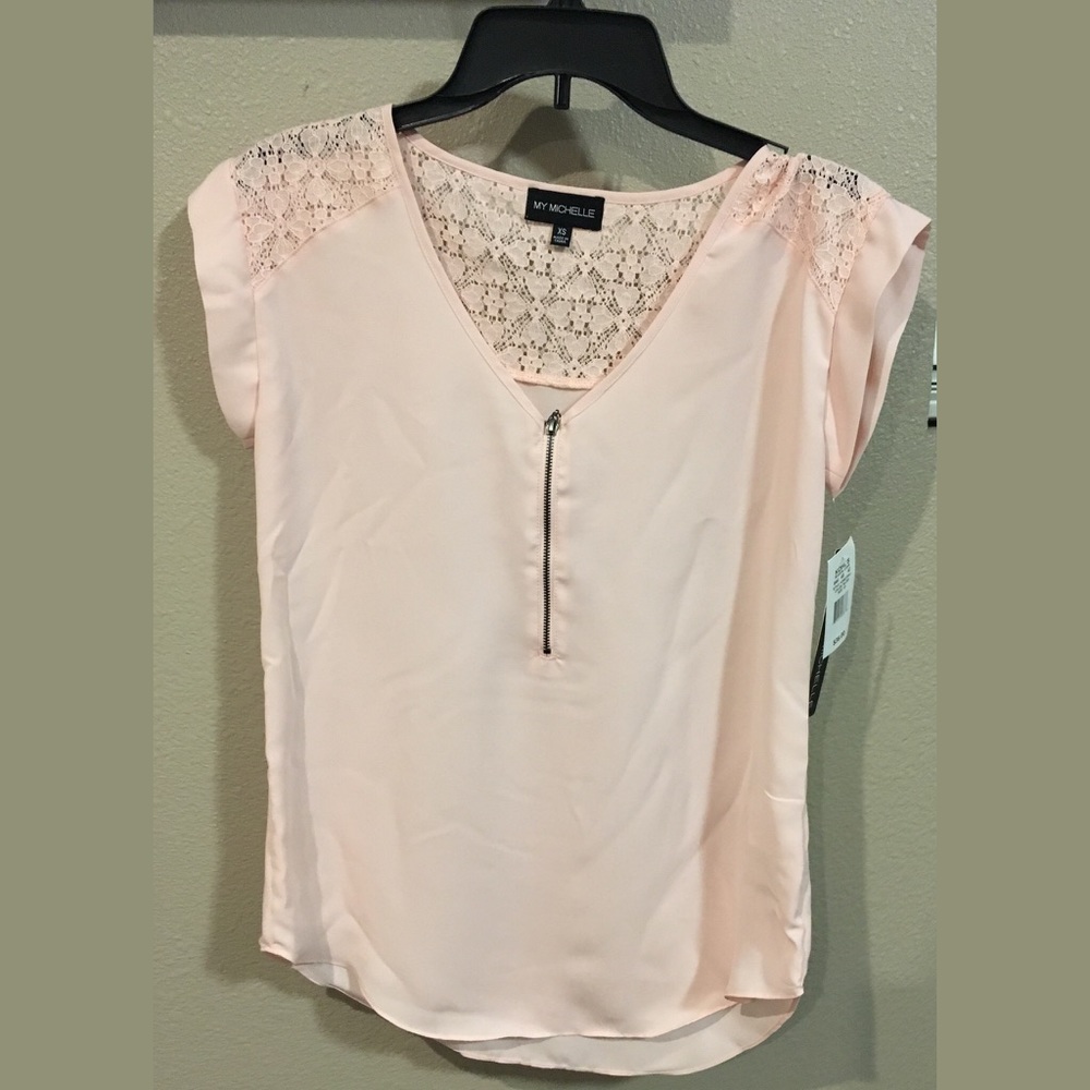 Light pink blouse