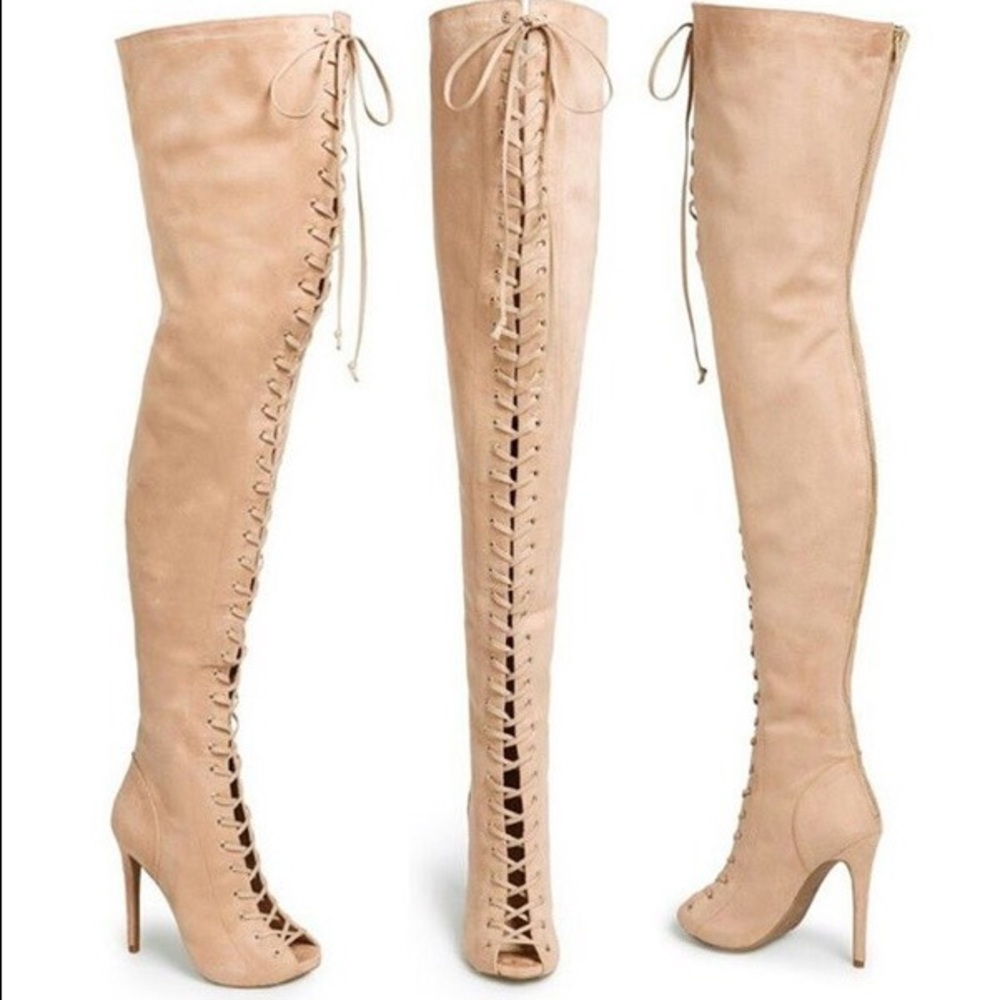 Zigi Girl piarry thigh high boots