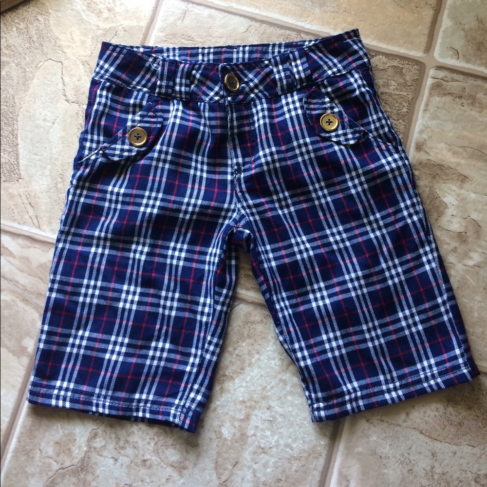 Disney Plaid Boys Shorts