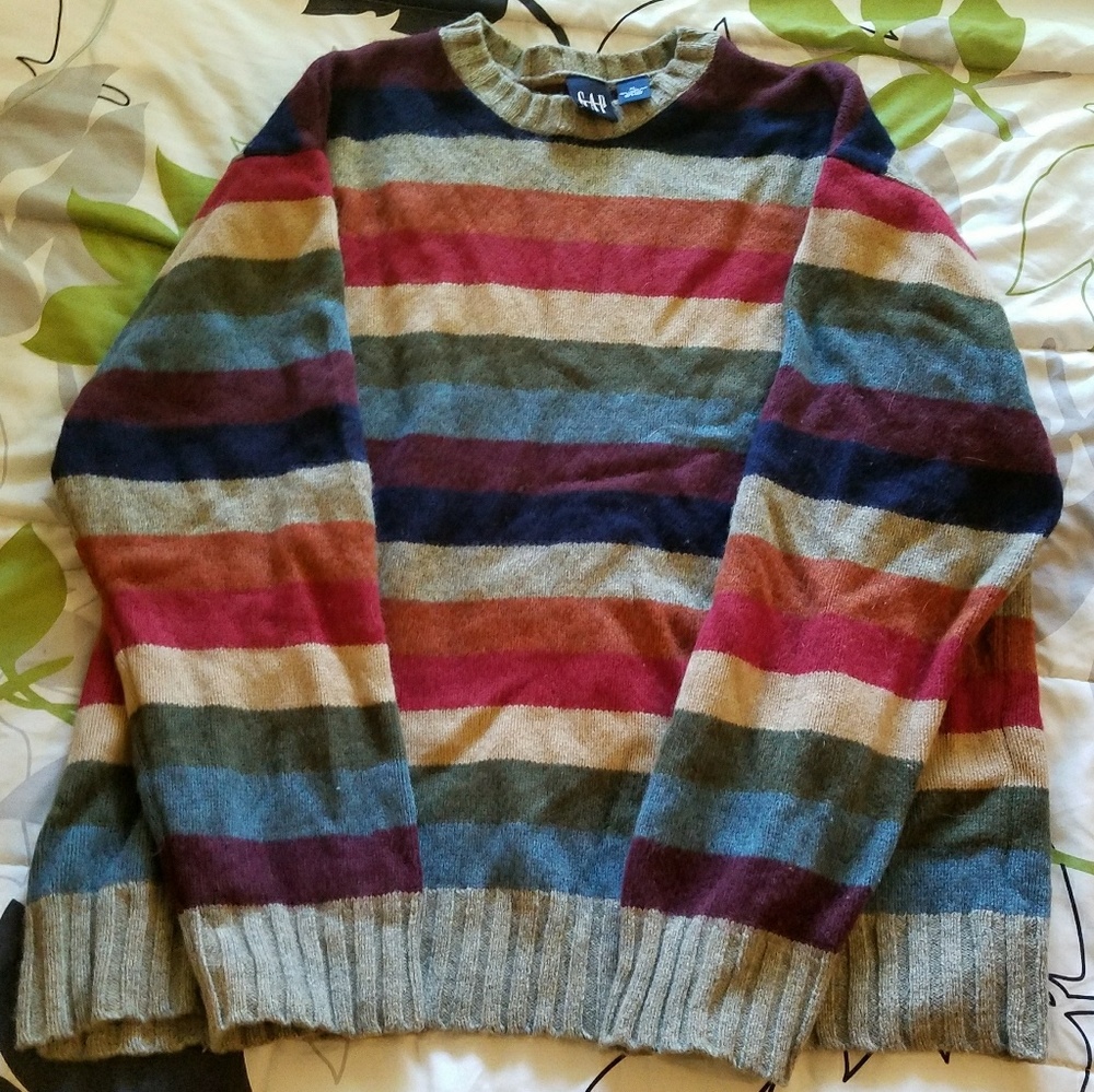 Rainbow Gap Sweater