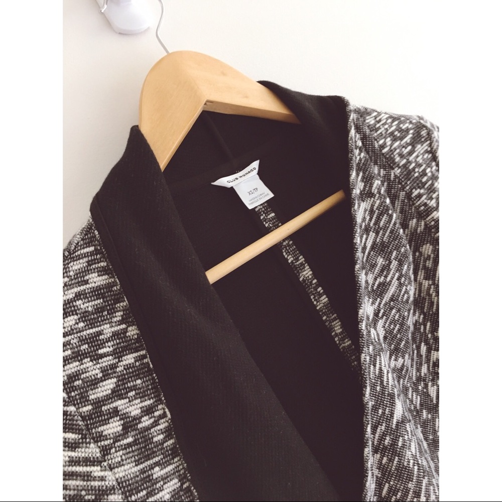 Club Monaco Casual Knit Jacket