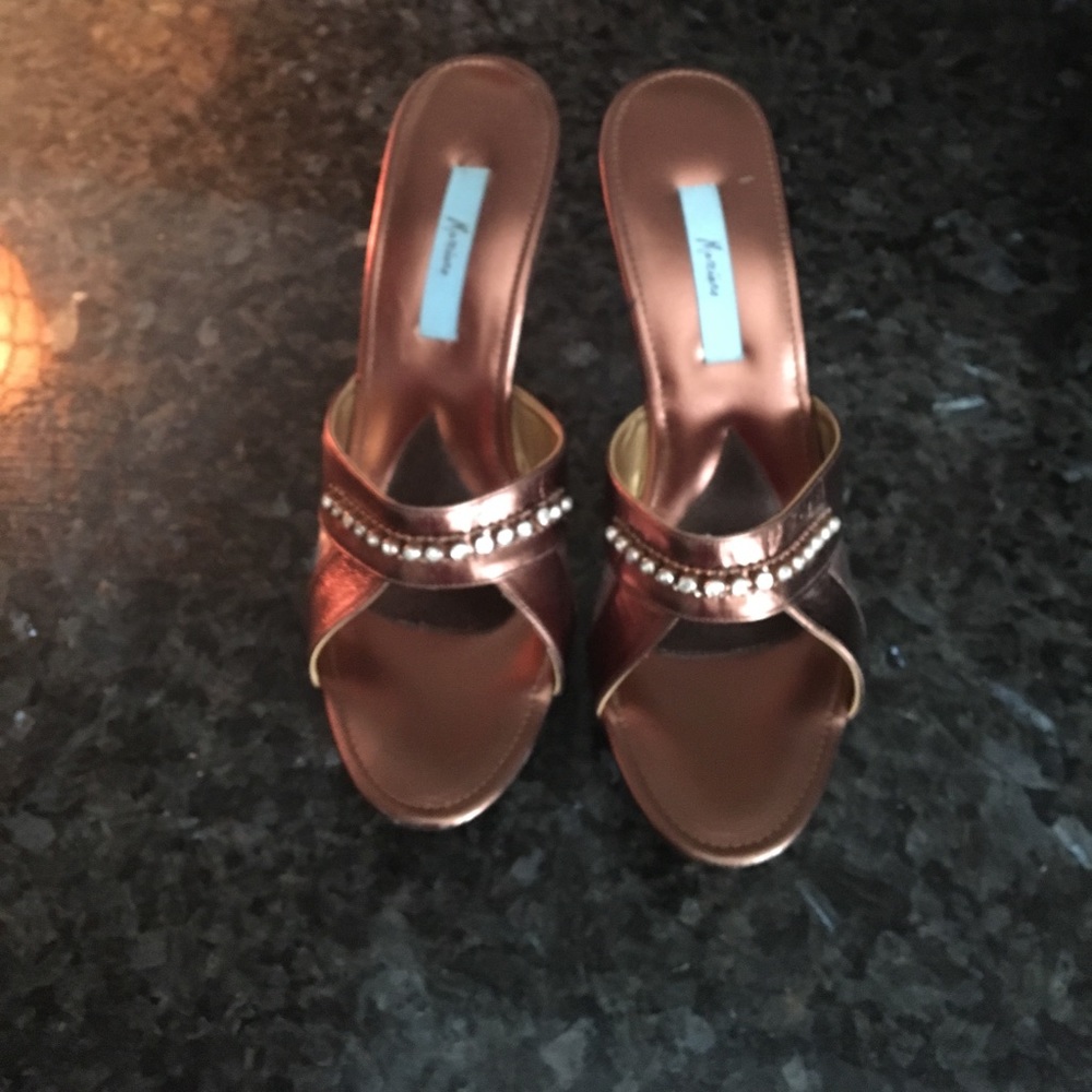 Brown Marciano heels