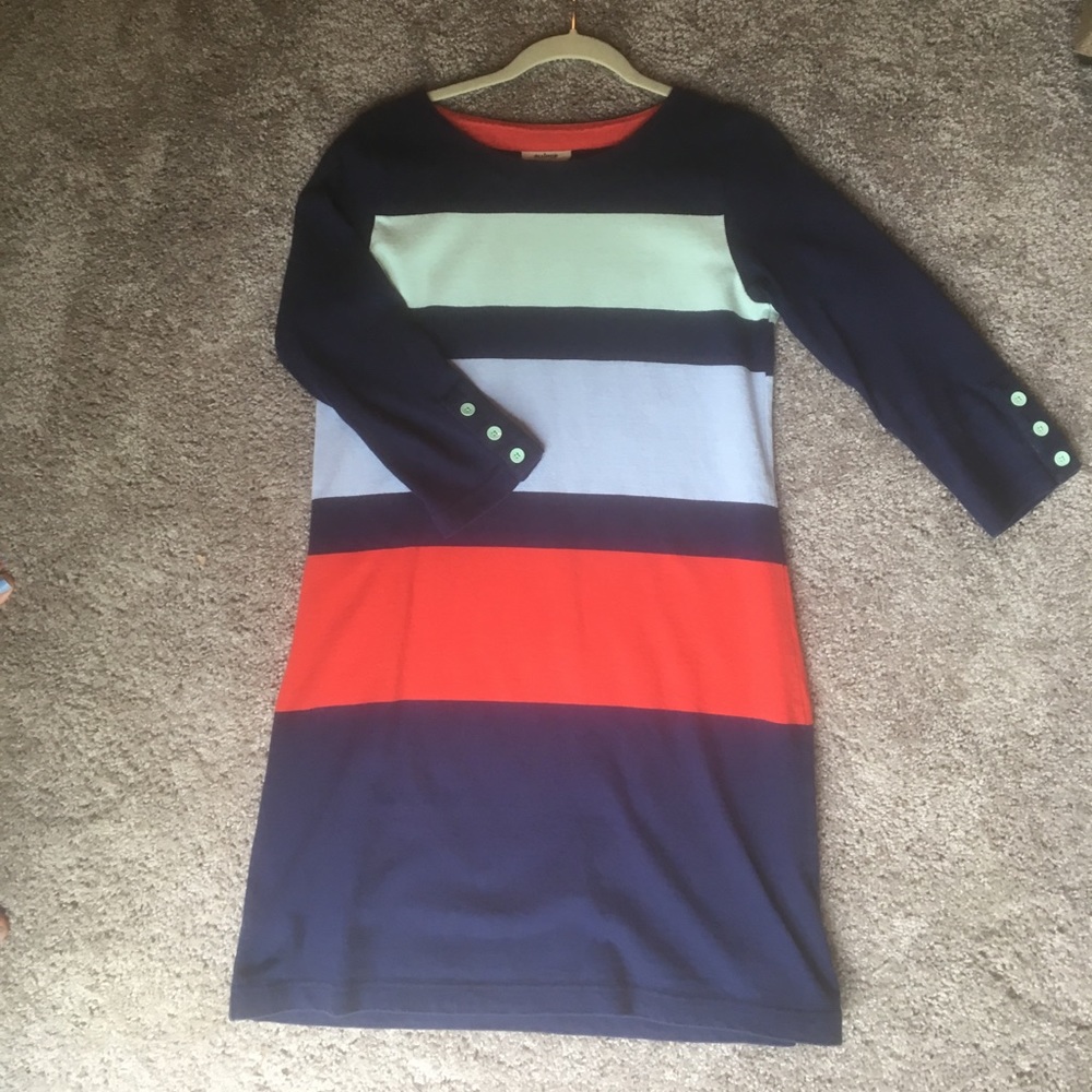Anthropology Color Block Mini