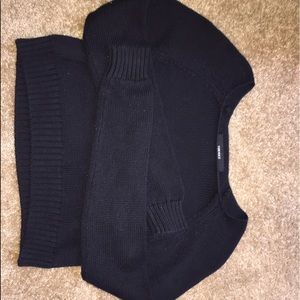 Long sleeve crop top