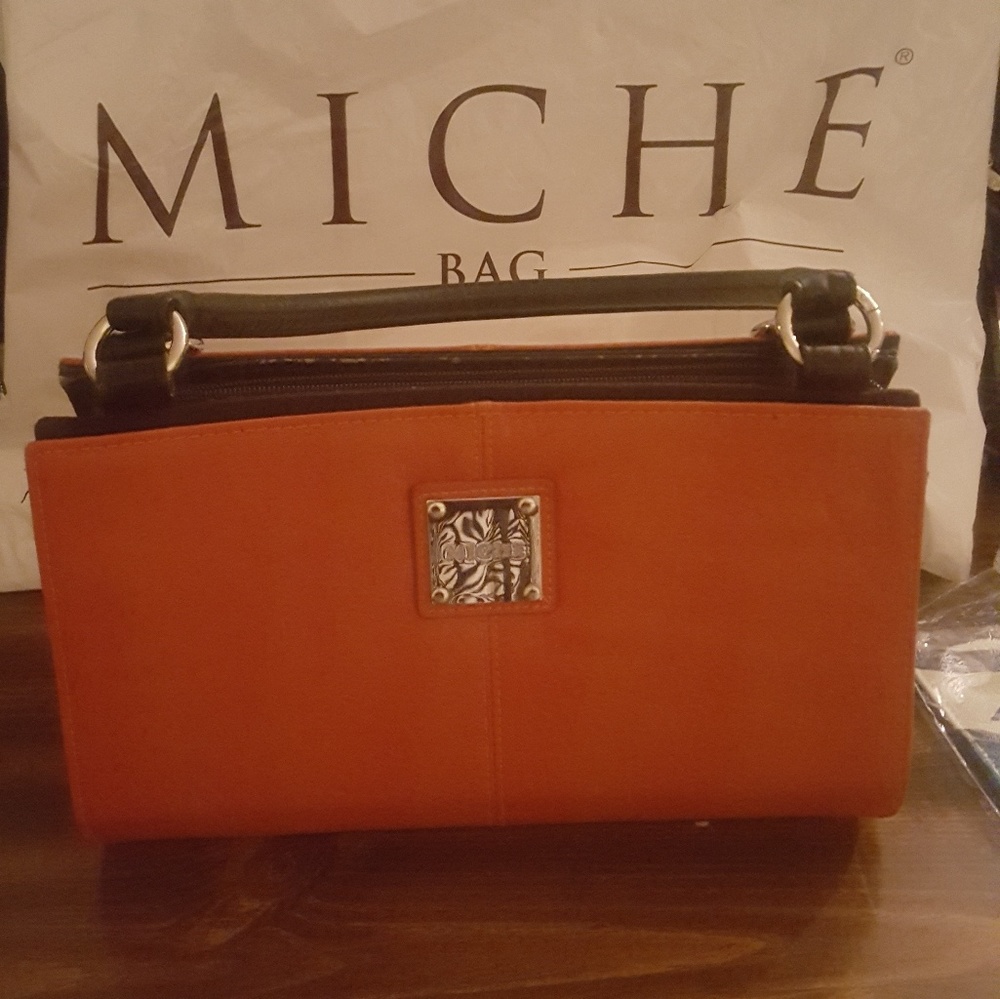 New orange miche bag shell